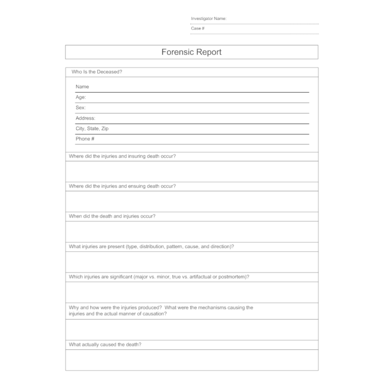 Free Pdf Defining A Standard For Reporting Digital Evidence With