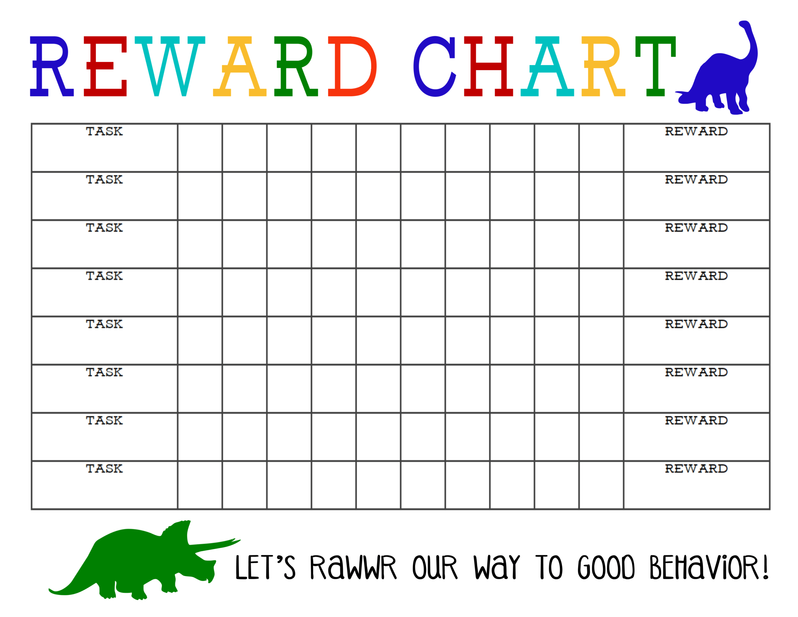 03Bb3 Child Reward Chart Template | Wiring Library In Blank Reward Chart Template