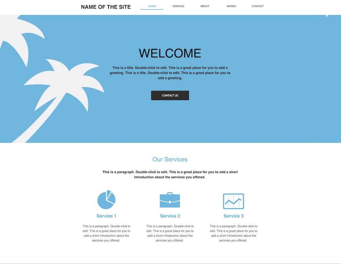 10+ Best Free Blank Website Templates For Neat Sites 2020 Regarding Html5 Blank Page Template
