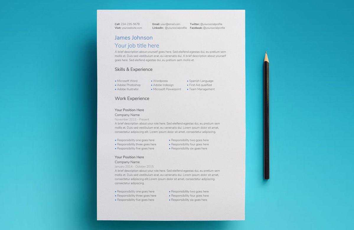 10+ Free Google Docs Resume Templates To Download Now In Google Word Document Templates