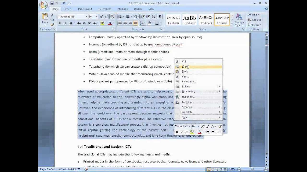 11. How To Write Journal Or Conference Paper Using Templates In Ms Word  2007? For Scientific Paper Template Word 2010