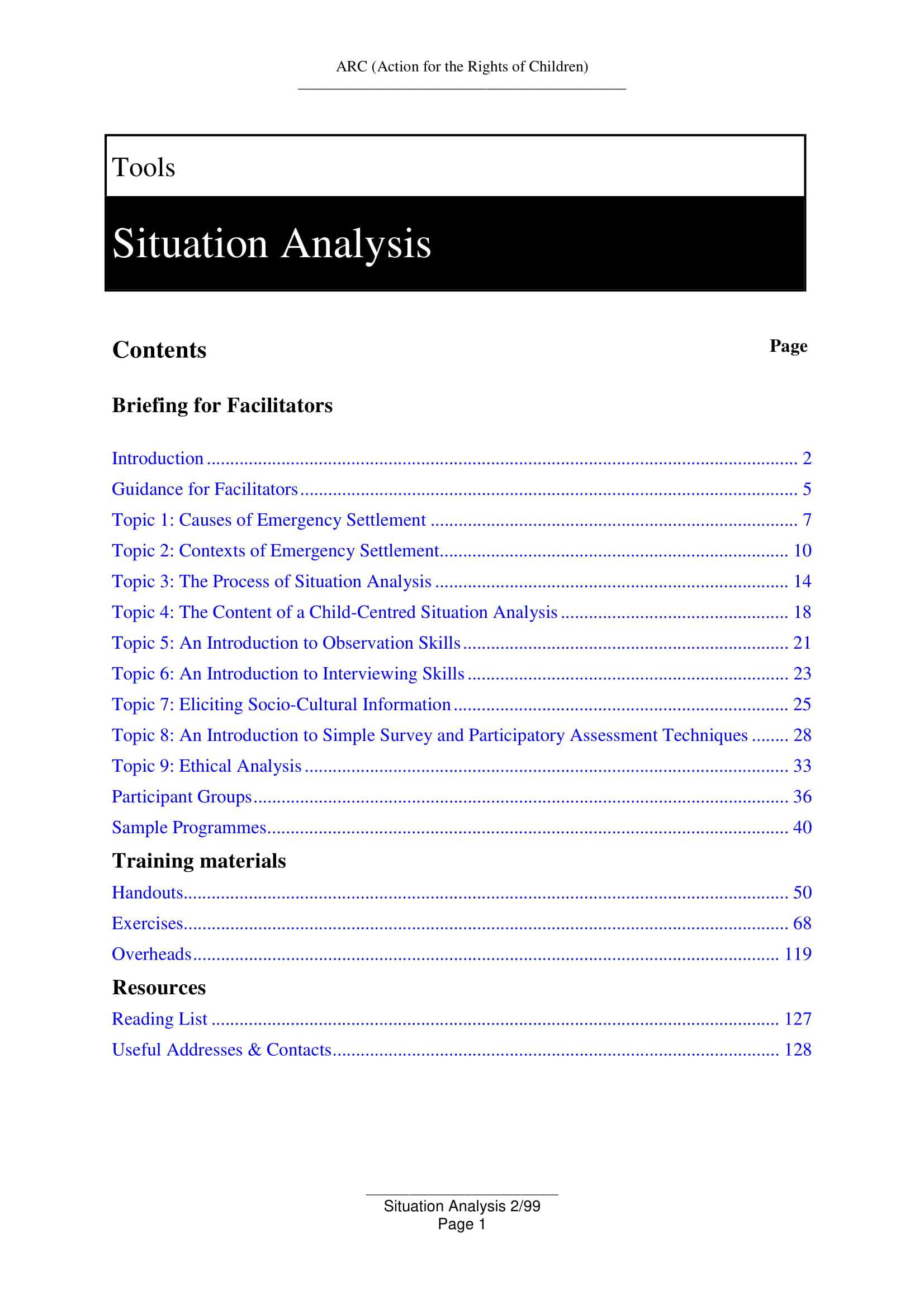 11+ Situation Analysis Examples – Pdf, Doc | Examples Regarding Ir Report Template
