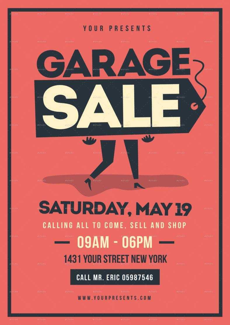 14+ Garage Sale Flyer Designs & Templates - Psd, Ai | Free Intended For Garage Sale Flyer Template Word