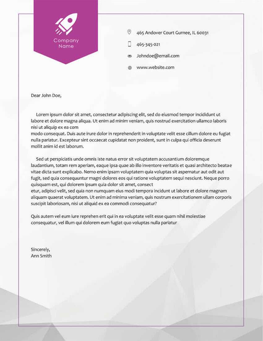 20 Best Free Microsoft Word Corporate Letterhead Templates Pertaining To Word Stationery Template Free