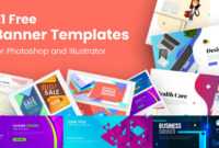 21 Free Banner Templates For Photoshop And Illustrator inside Website Banner Templates Free Download