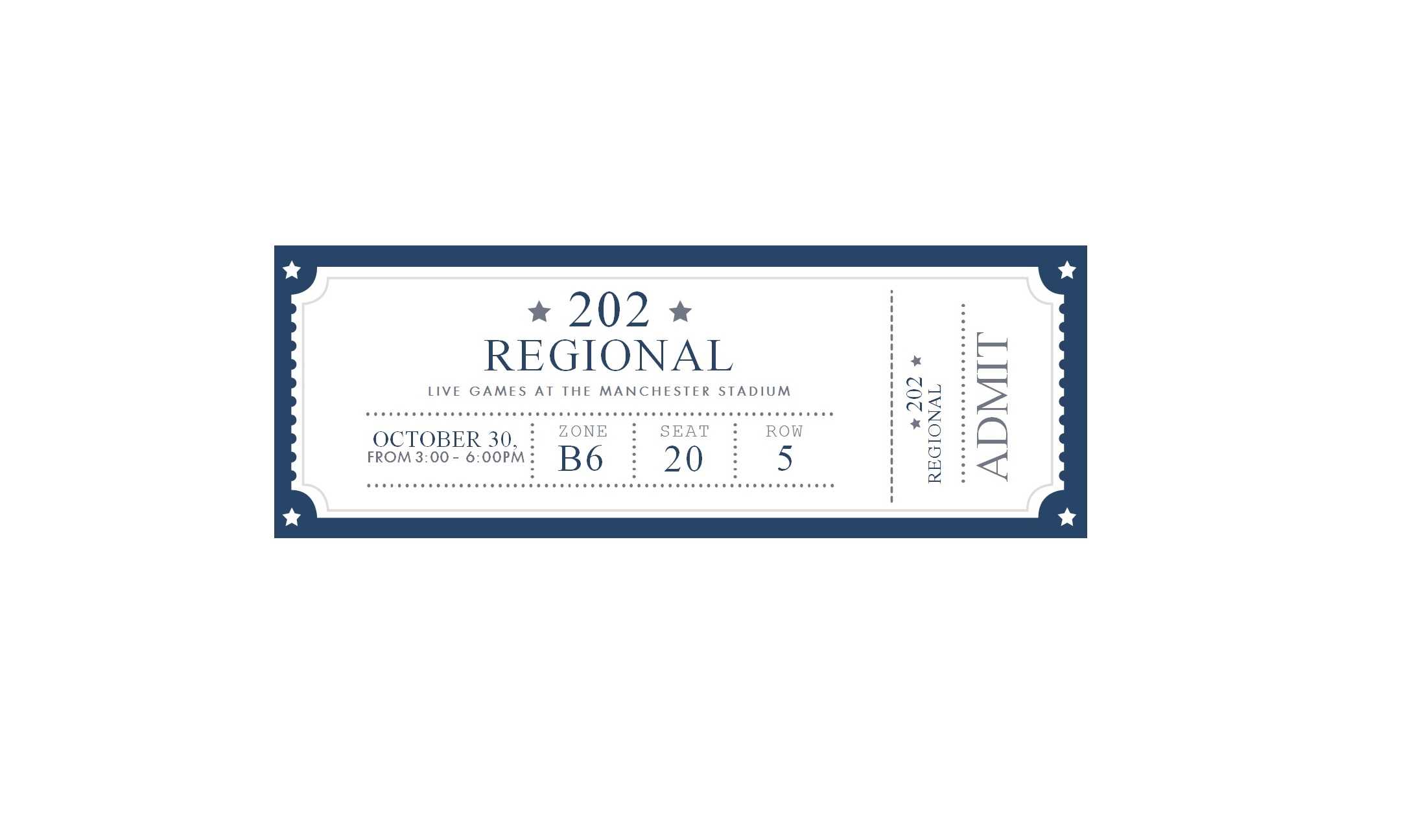 22 Free Event Ticket Templates (Ms Word) ᐅ Templatelab Pertaining To Blank Admission Ticket Template