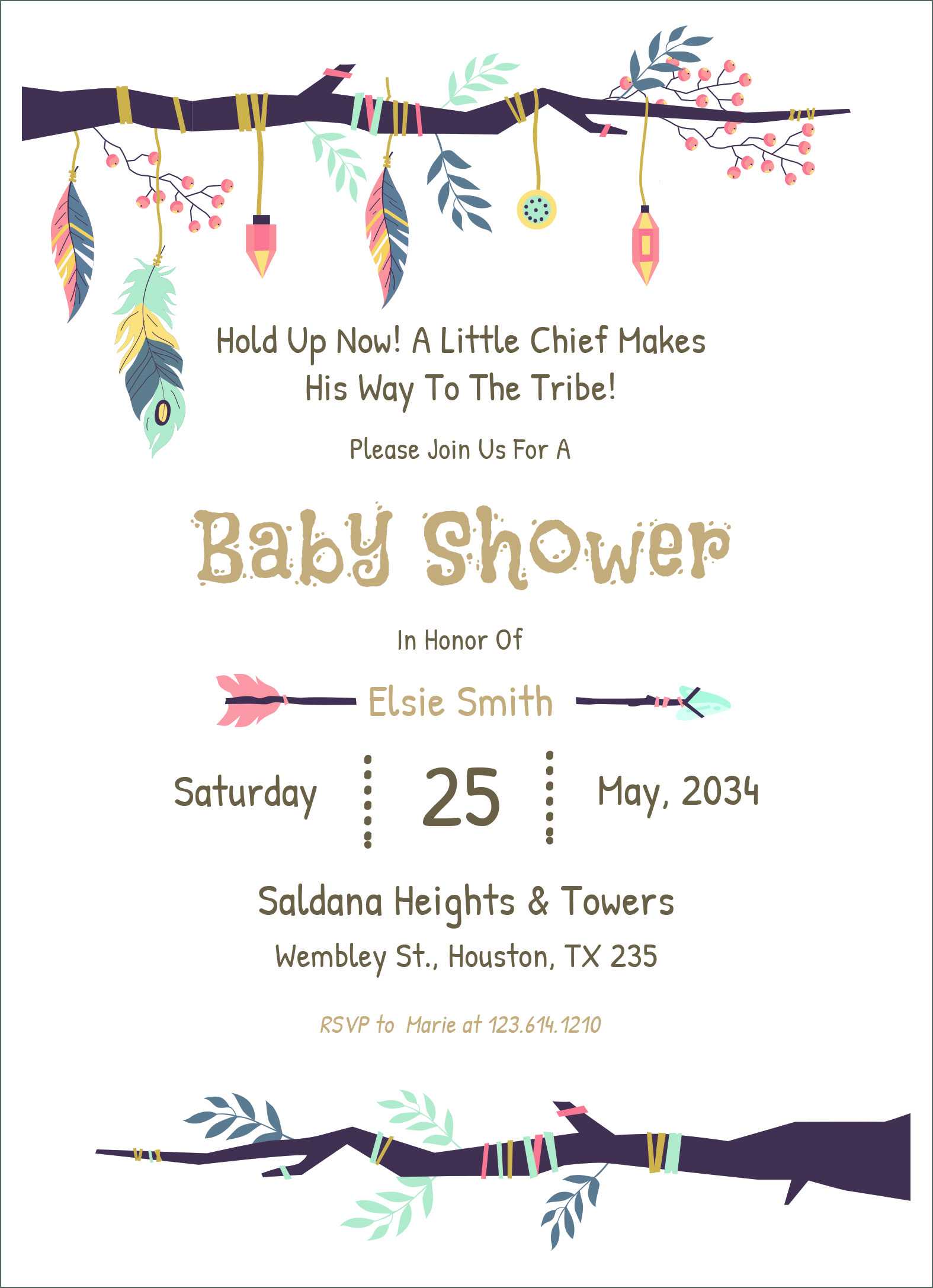 24 Free Editable Baby Shower Invitation Card Templates Regarding Free Baby Shower Invitation Templates Microsoft Word