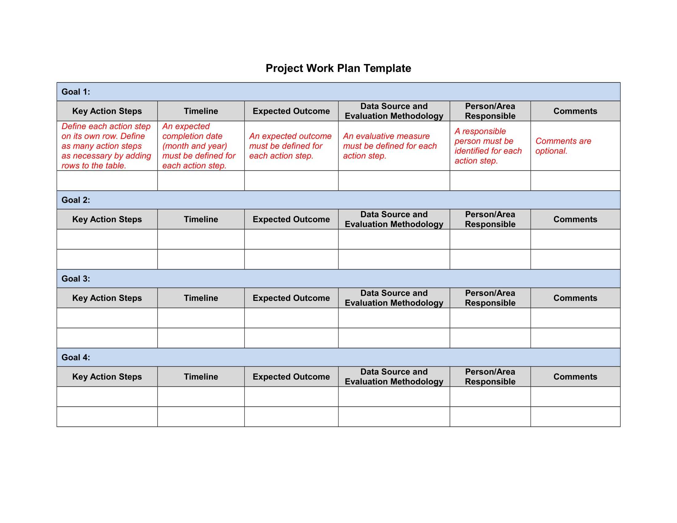 25+ Action Plan Examples – Doc | Examples Pertaining To Work Plan Template Word