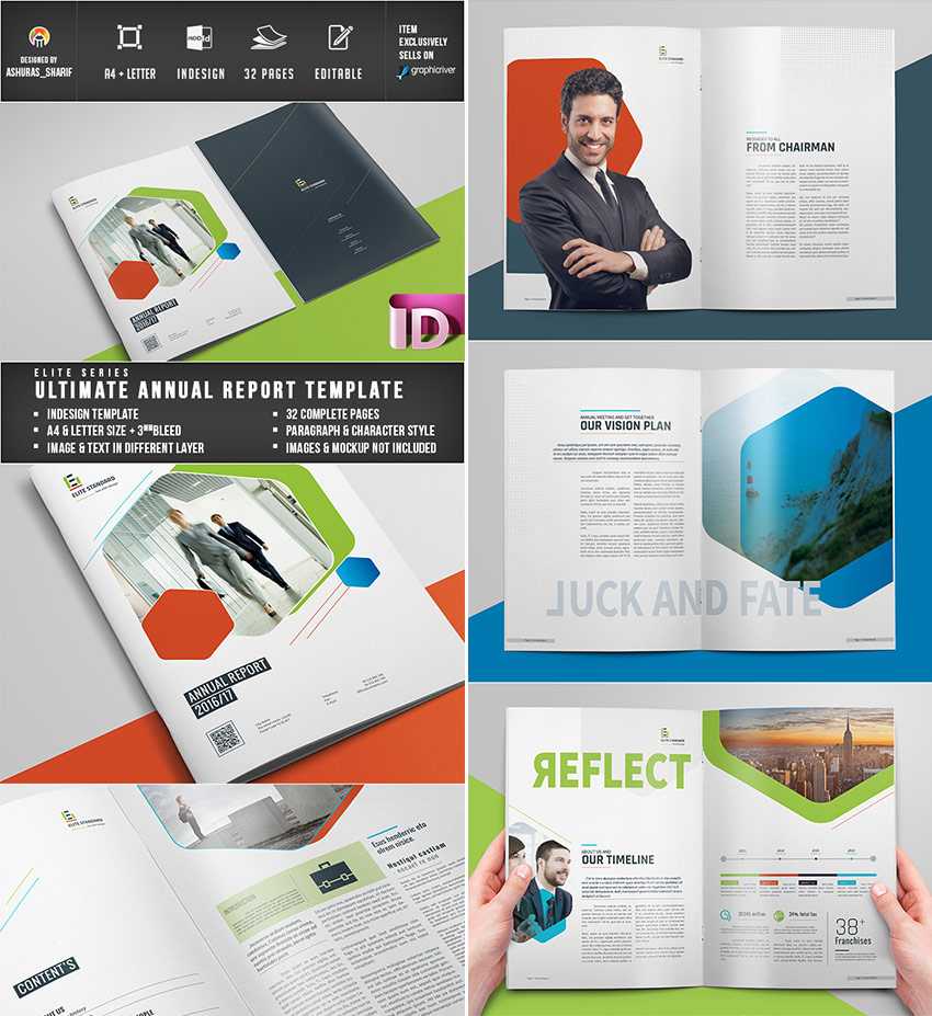 25+ Best Annual Report Templates – With Creative Indesign With Annual Report Word Template