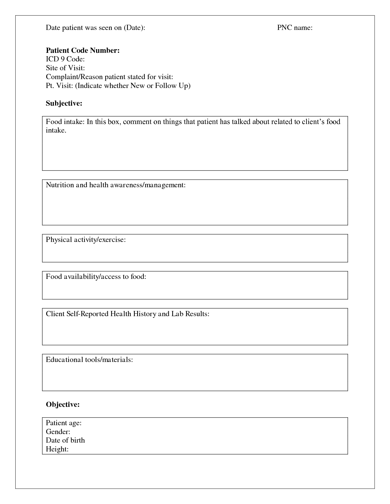 26 Luxury Soap Note Template Counseling Regarding Soap Note Template Word
