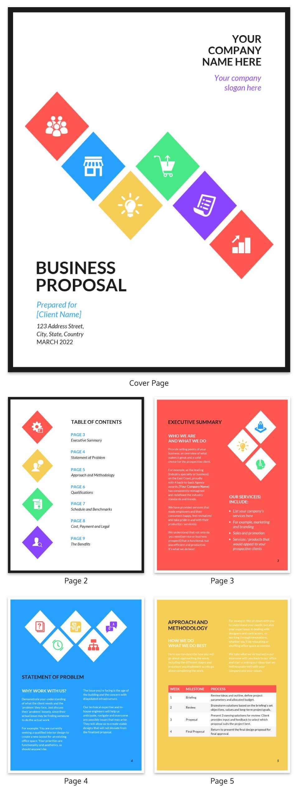 30+ Business Report Templates Every Business Needs – Venngage Throughout Trend Analysis Report Template
