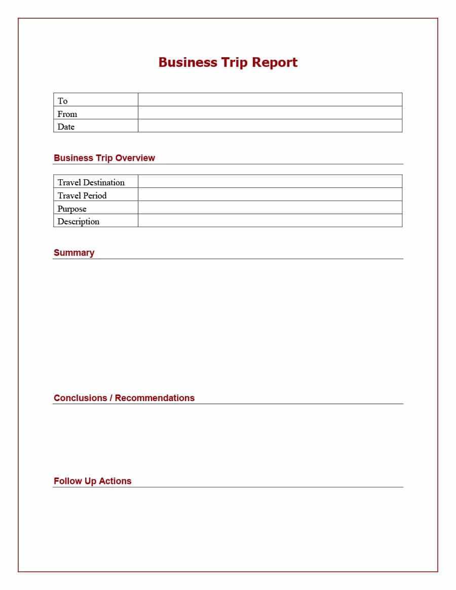 30+ Business Report Templates & Format Examples ᐅ Templatelab In Customer Visit Report Template Free Download