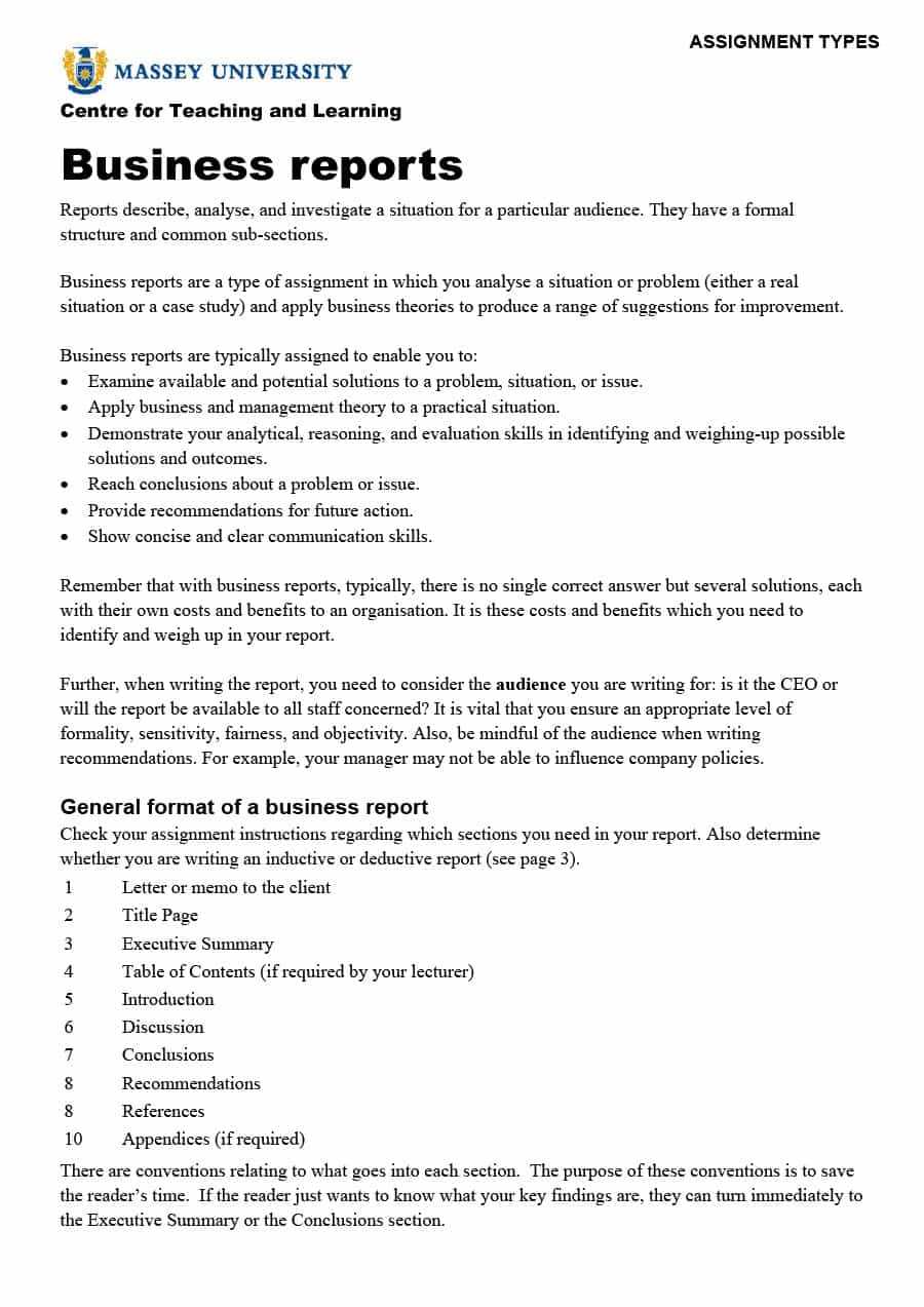 30+ Business Report Templates & Format Examples ᐅ Templatelab Intended For Report Writing Template Download