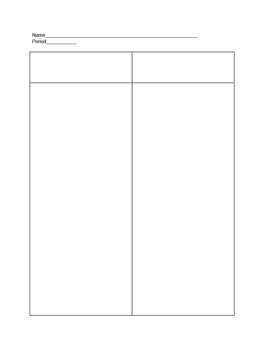 30 Printable T Chart Templates & Examples - Template Archive In T Chart Template For Word