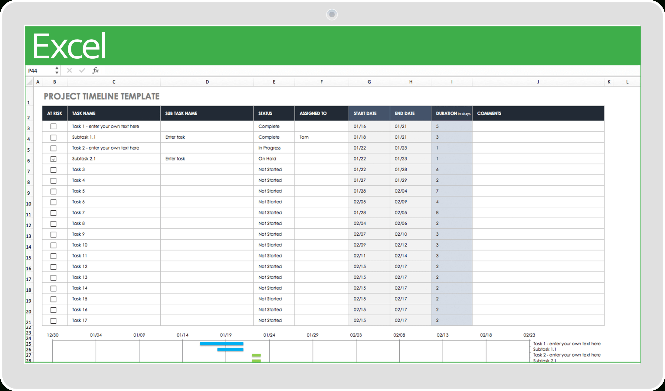 32 Free Excel Spreadsheet Templates | Smartsheet Within Job Cost Report Template Excel