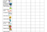 44 Printable Reward Charts For Kids (Pdf, Excel &amp; Word) within Reward Chart Template Word