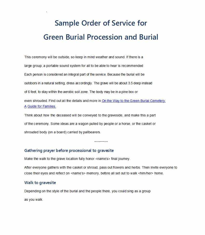 47 Free Funeral Program Templates (In Word Format) ᐅ For Obituary Template Word Document