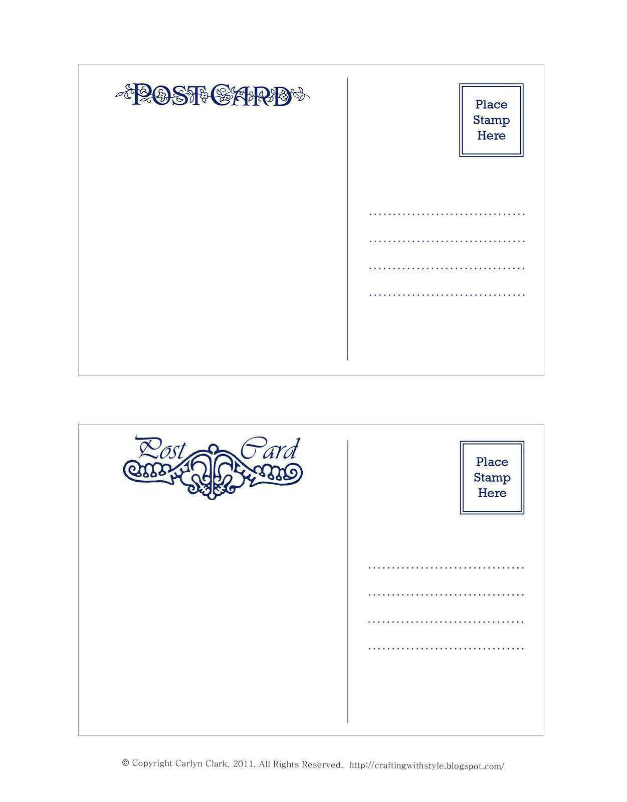 49 Customize Our Free Canada Post 4X6 Postcard Template For Inside Microsoft Word 4X6 Postcard Template