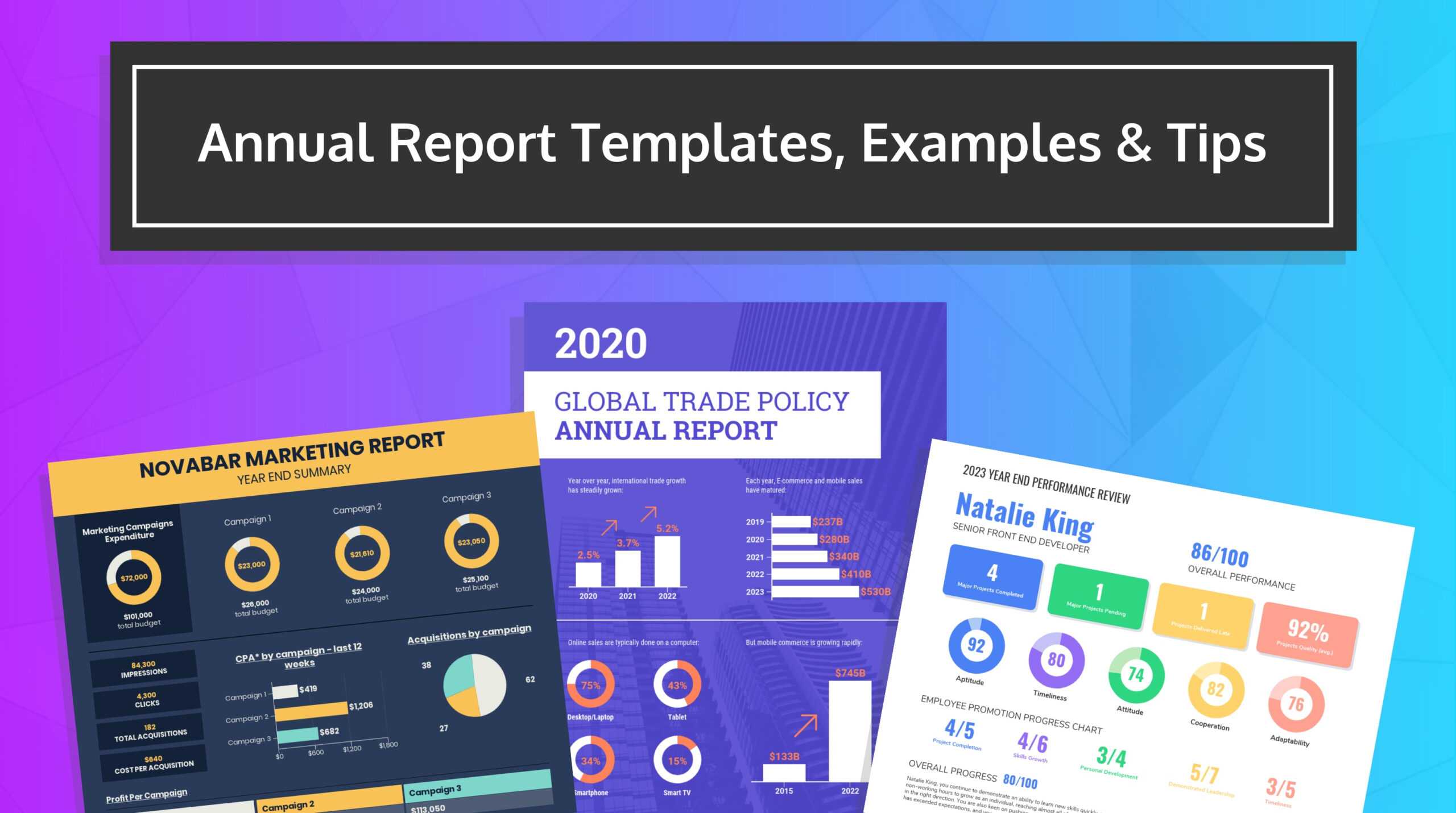 55+ Annual Report Design Templates & Inspirational Examples Throughout Annual Report Word Template