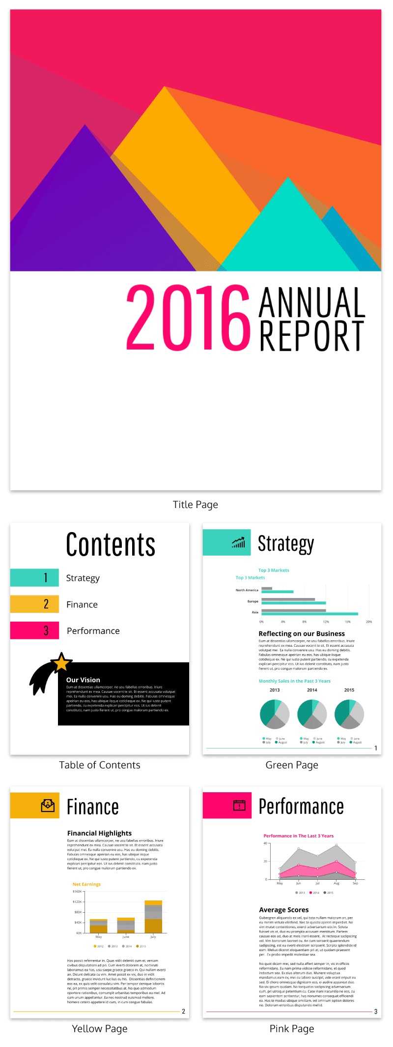 55+ Annual Report Design Templates & Inspirational Examples Within Word Annual Report Template