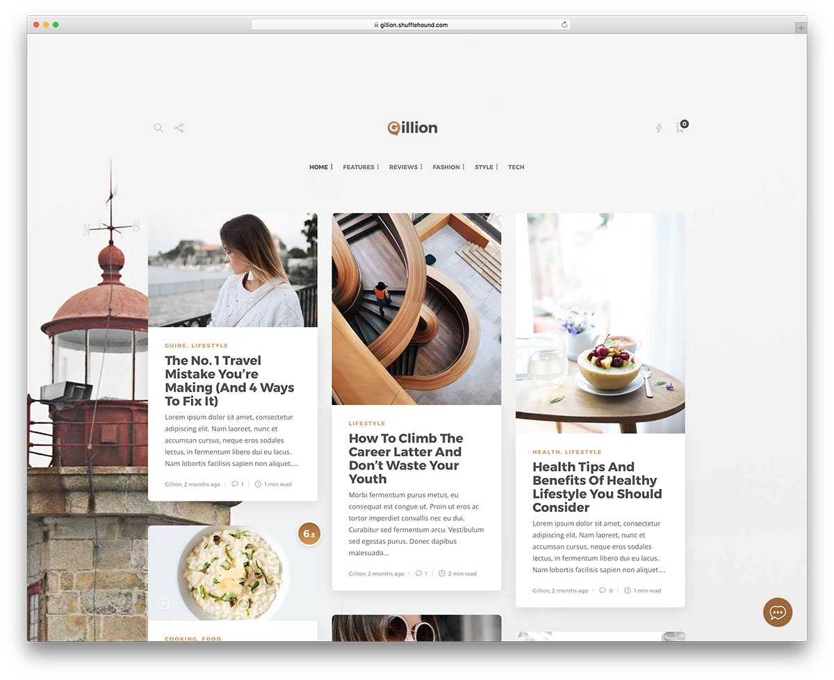 60+ Best Clean WordPress Themes 2020 – Colorlib For Blank Food Web Template