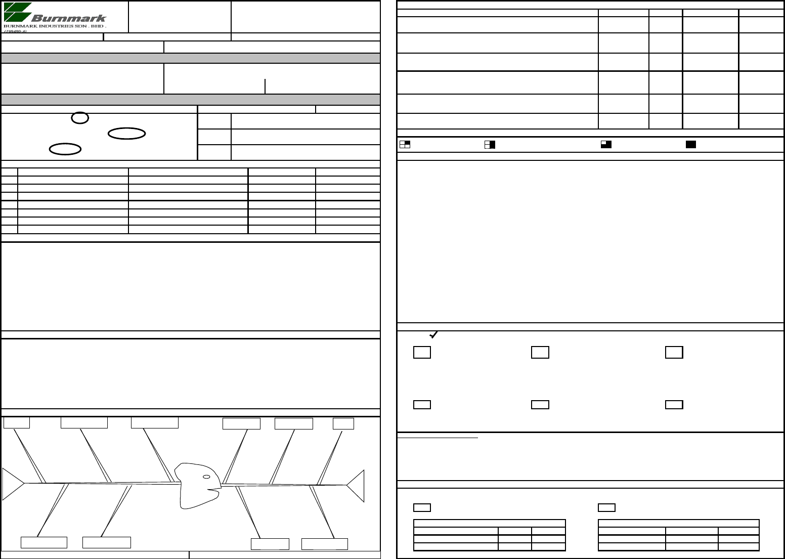 8D Report Format – [Xls Document] Within 8D Report Template