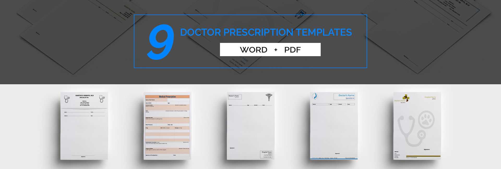 9+ Free Doctor's Prescription Templates – Cardiology With Regard To Doctors Prescription Template Word