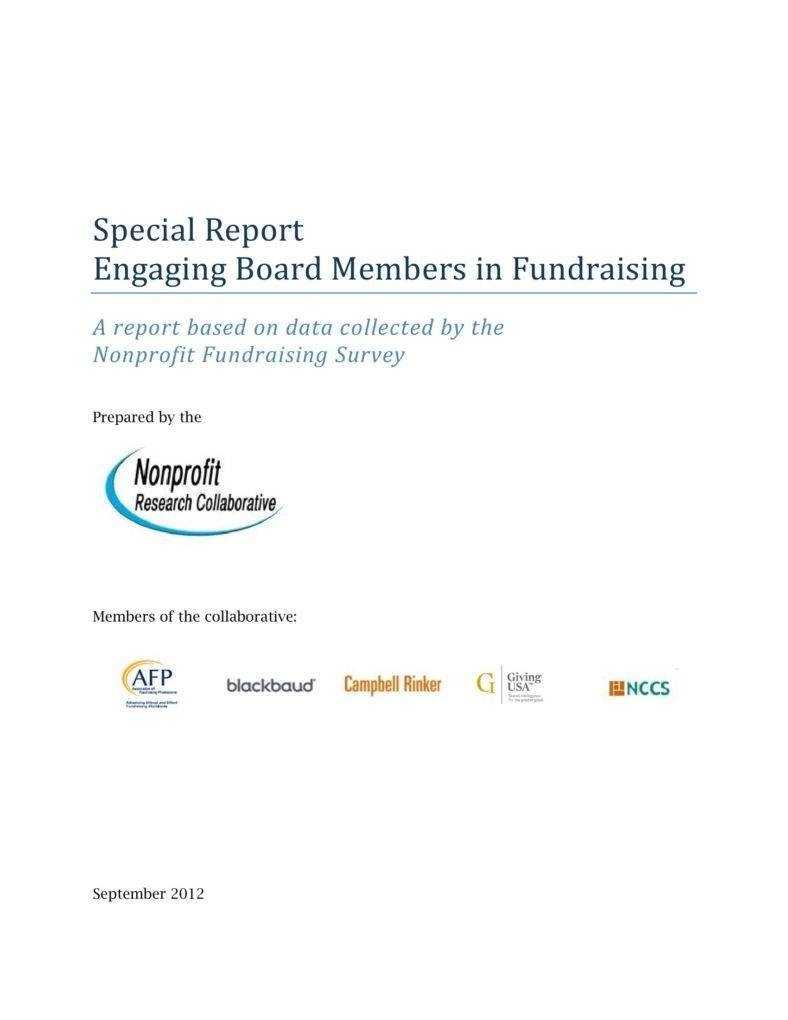 9+ Fundraising Report Templates – Pdf, Word | Free & Premium With Regard To Fundraising Report Template