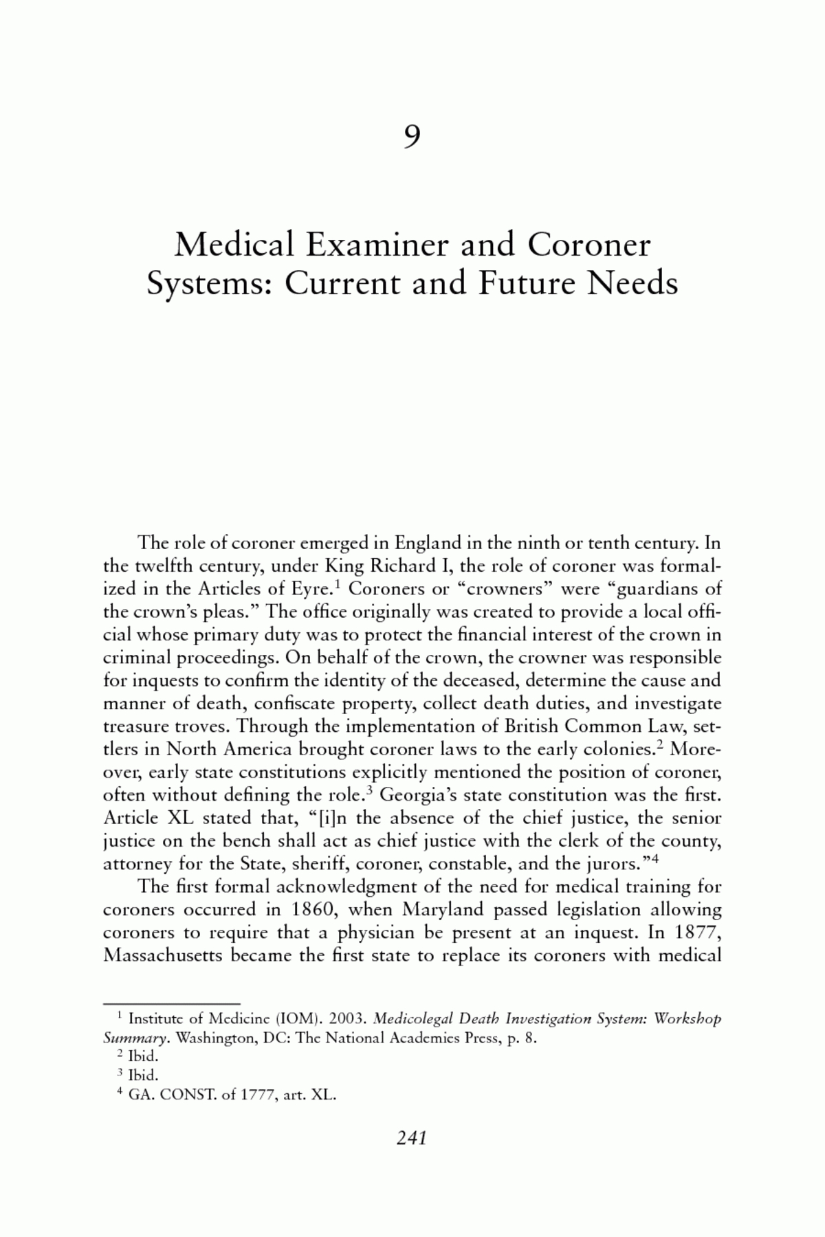9 Medical Examiner And Coroner Systems: Current And Future Throughout Coroner's Report Template