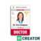 96 Customize Our Free Medical Id Card Template Word Now With For Id Badge Template Word