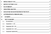 A Digital Forensic Report Format 44 | Download Scientific with Forensic Report Template