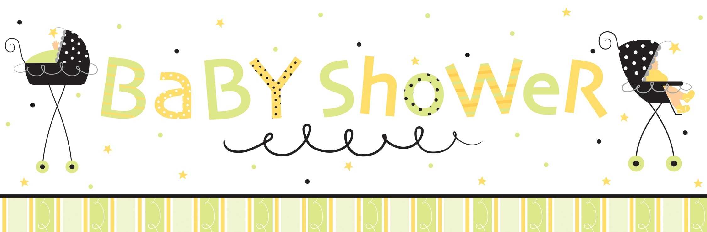 Baby Shower Banner Clipart Intended For Baby Shower Banner Template