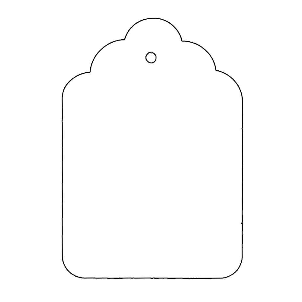 Bag Tag Clipart Inside Blank Luggage Tag Template