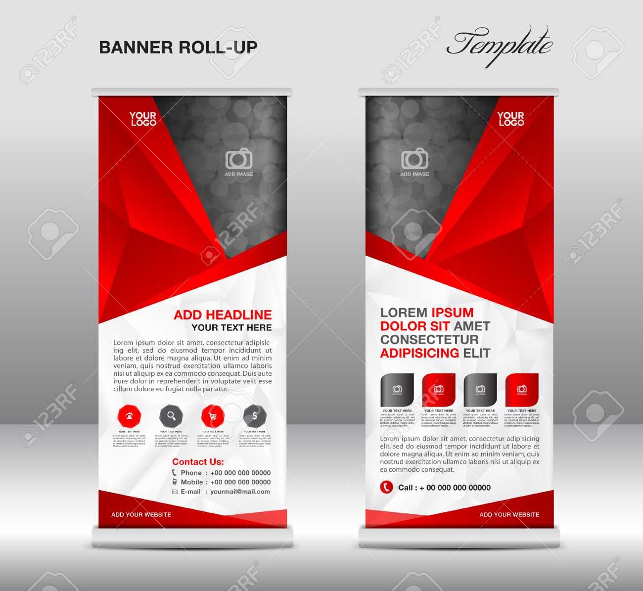 Banner Stand Design Templates – Schwarz Pertaining To Banner Stand Design Templates