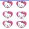 Beegoo Designs: "hello Kitty Hearts" Background & "hello With Hello Kitty Banner Template