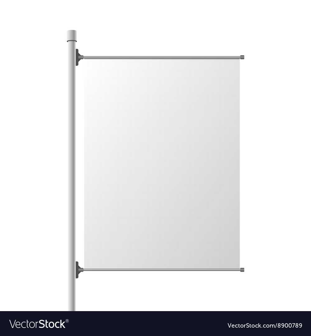 Big Street Banner Realistic Template Inside Street Banner Template