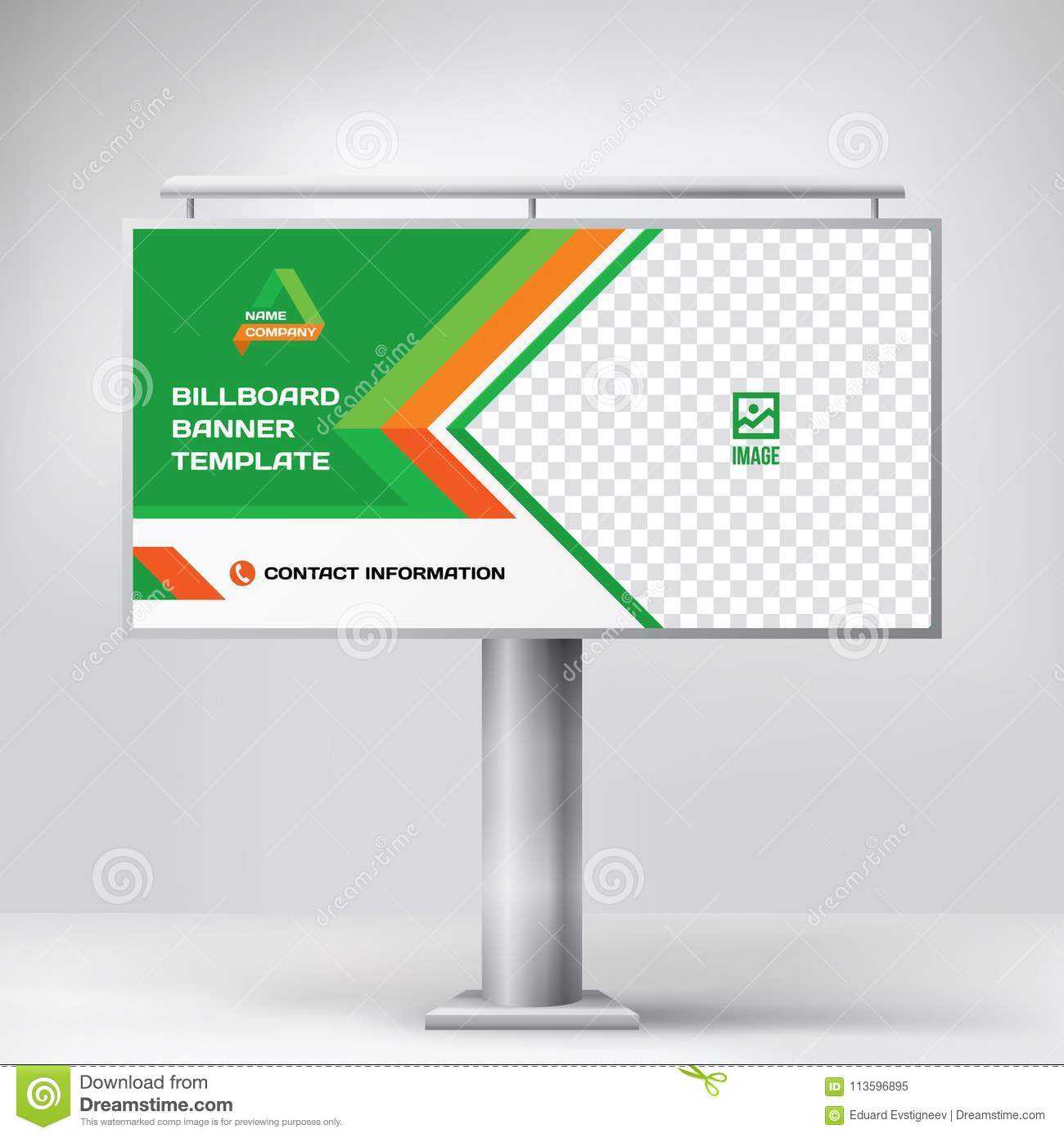 Billboard Design, Template Banner For Outdoor Advertising With Regard To Outdoor Banner Template