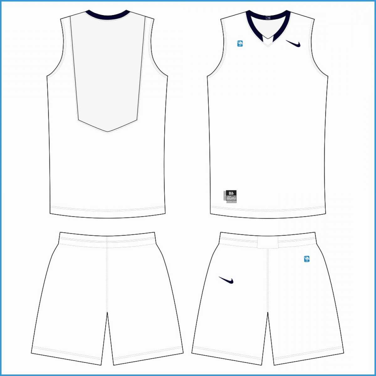 Blank Basketball Jersey Design Template – Toine With Regard To Blank Basketball Uniform Template