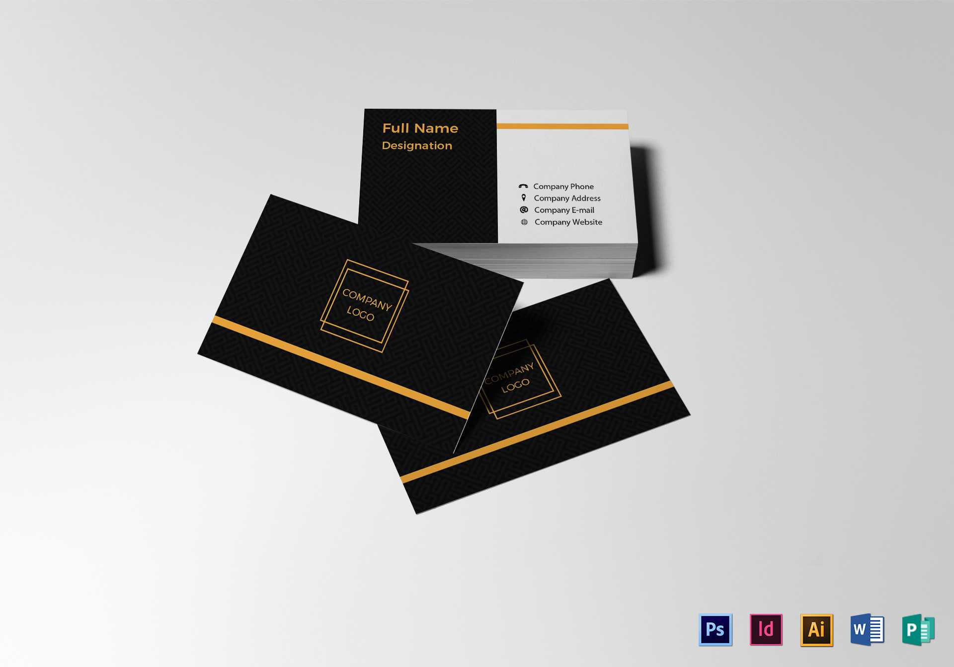 Blank Business Card Template In Plain Business Card Template Word