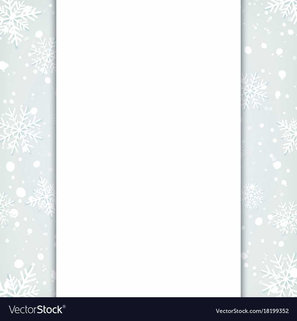 Blank Christmas Greeting Card Template Pertaining To Free Printable Blank Greeting Card Templates