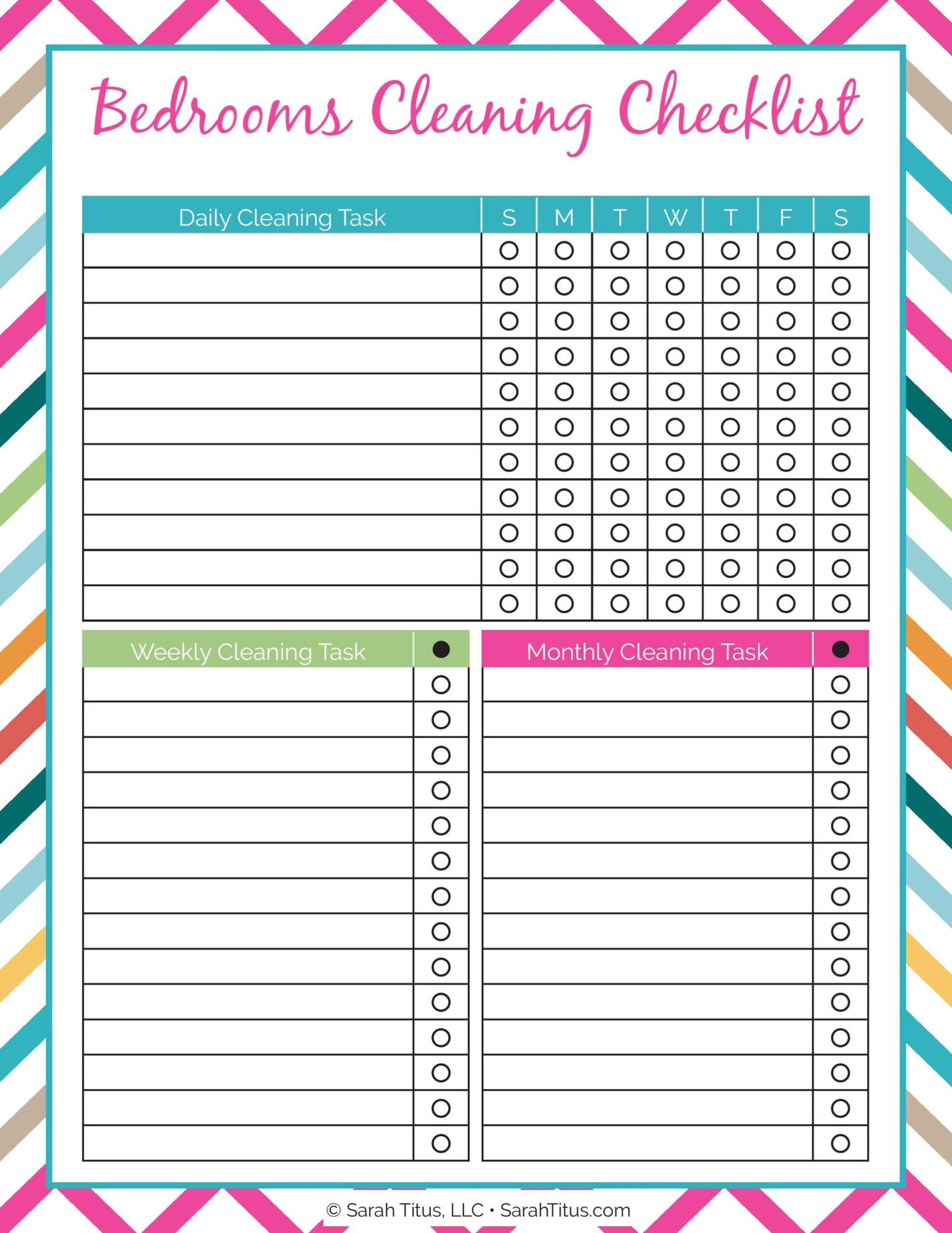 Blank Cleaning Schedule Template – Karan.ald2014 Within Blank Cleaning Schedule Template