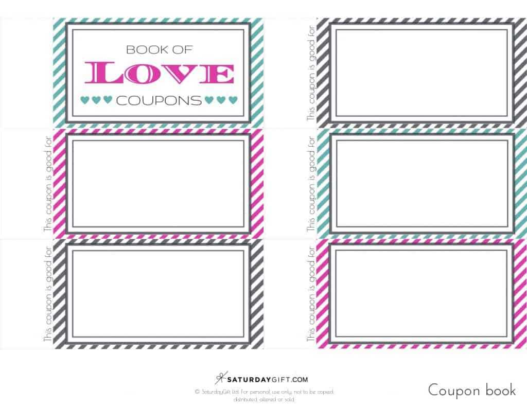 Blank Coupon Book – Karan.ald2014 Intended For Love Coupon Template For Word