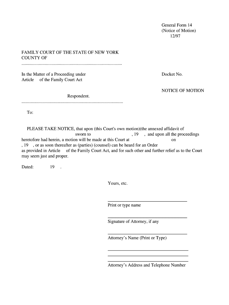 Blank Court Motion Forms – Fill Online, Printable, Fillable Inside Blank Legal Document Template