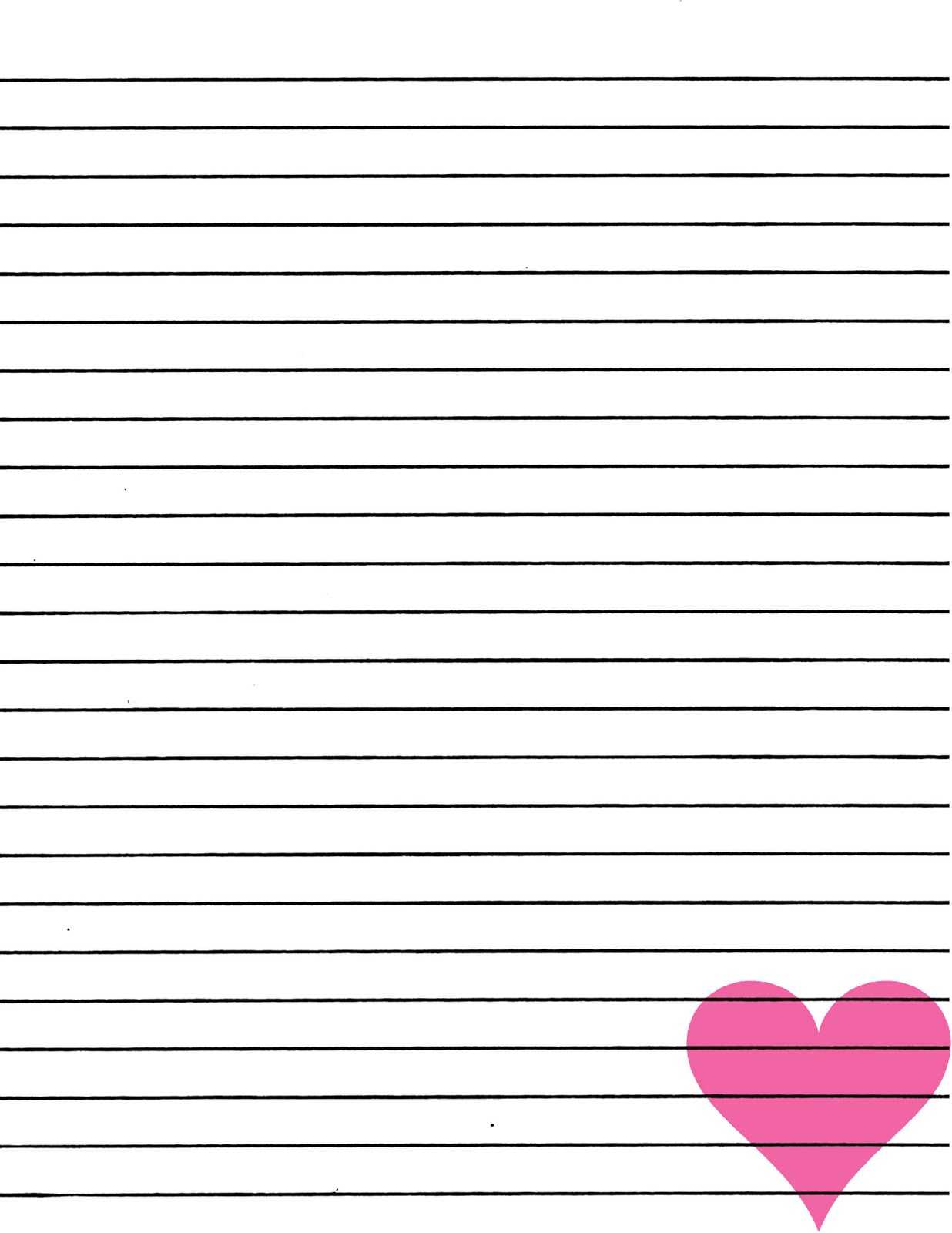 Blank Lined Paper Template – Karan.ald2014 With College Ruled Lined Paper Template Word 2007