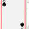 Blank Playing Card King Spades Stock Vector – Illustration Regarding Blank Playing Card Template