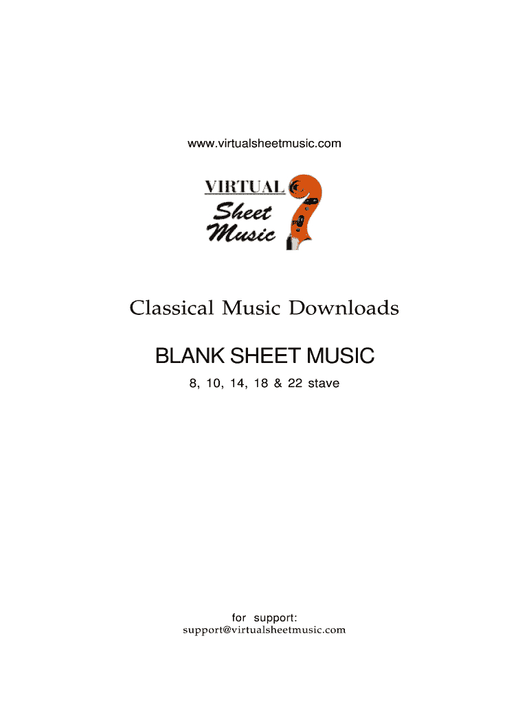 Blank Sheet Music To Type On – Fill Online, Printable Within Blank Sheet Music Template For Word
