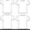 Blank T Shirts Template In Blank Tee Shirt Template