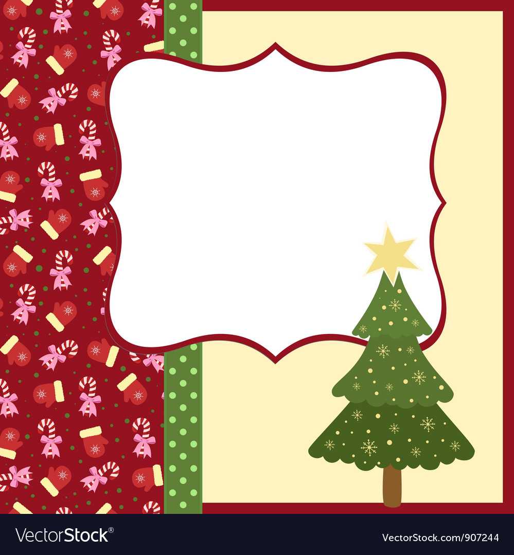 Blank Template For Christmas Greetings Card For Blank Christmas Card Templates Free