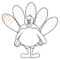 Blank Turkey Template - Karan.ald2014 within Blank Turkey Template