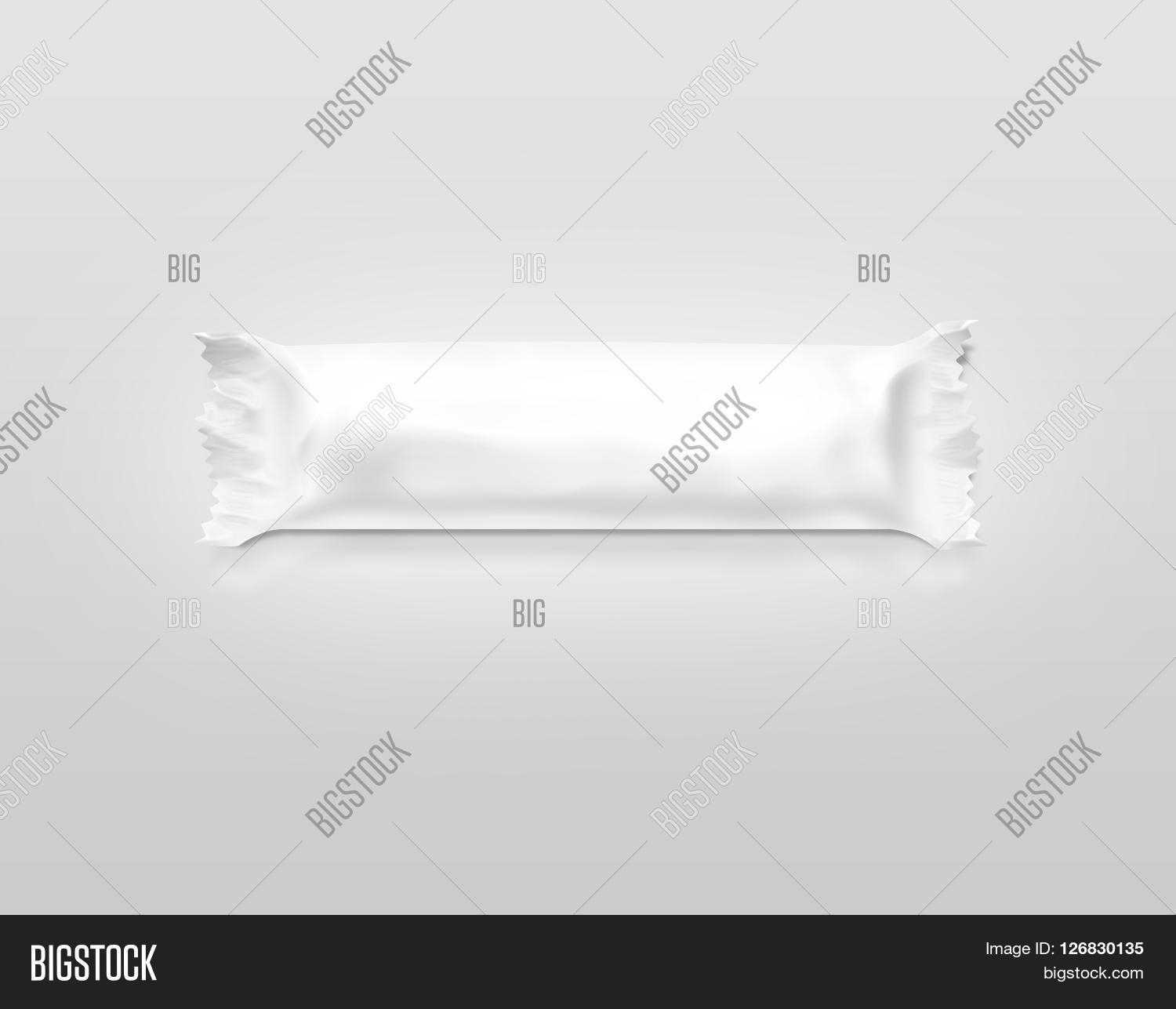 Blank White Candy Bar Image & Photo (Free Trial) | Bigstock With Regard To Blank Candy Bar Wrapper Template
